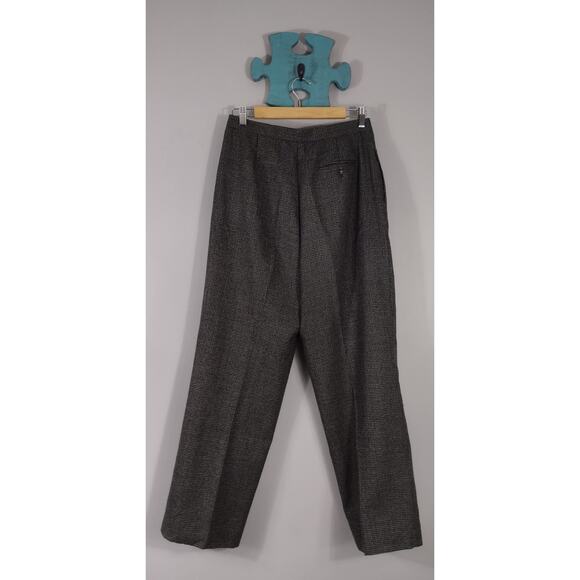 Vintage 90's Jones New York Country Wool Alpaca Blend Trouser Pant Size 10 - Picture 5 of 10